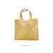 Shopping Bag with Button - 11 x 12 Inches | Gift Bag/ Gold & Silver Hand Bag for Men & Women - Bags & Pouches