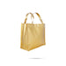 Shopping Bag with Button - 11 x 12 Inches | Gift Bag/ Gold & Silver Hand Bag for Men & Women - Bags & Pouches