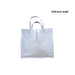 Shopping Bag with Button - 13 x 15 Inches | Gift Bag/ Gold & Silver Hand Bag for Men & Women - Bags & Pouches