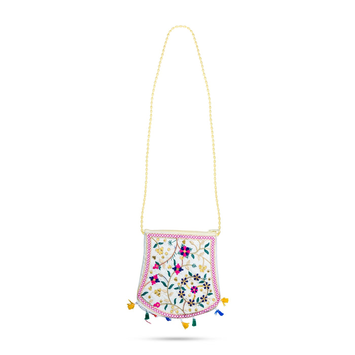 Sling Bag - 9 x 8.5 Inches | Stylish Crossbody Shoulder Bag / Compact Carry Bag for Everyday Use