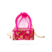 Laddu Gopal Basket With Net Cover - 3 x 6 x 6 Inches | Kanha Ji Ki Tokri/ Carry Basket for Laddu Gopal - Deity Accessories