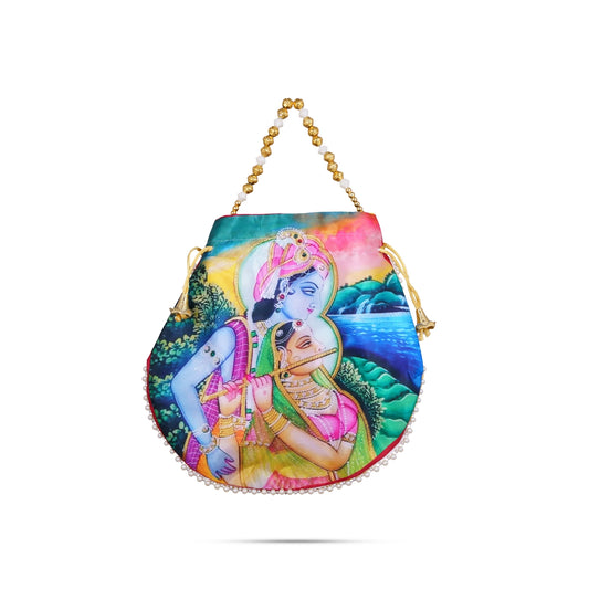 Thamboolam Bag - 9.5 x 8.5 Inches | Thambula Pai/ Tambula Bag for Wedding - Bags & Pouches