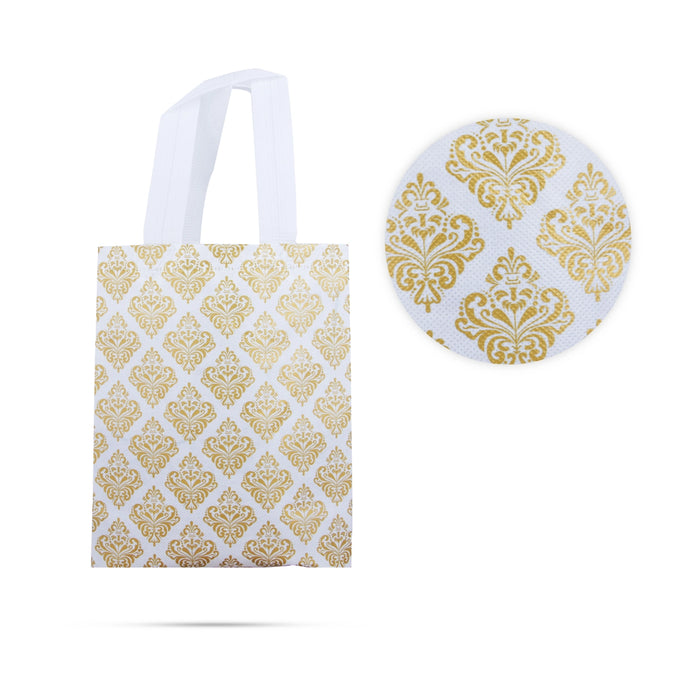 Gift Carry Bag - 10.5 x 7 Inches | 2 Pcs / Gift Bag/ Thamboolam Bag For Festival, Return Gifts & Daily Use