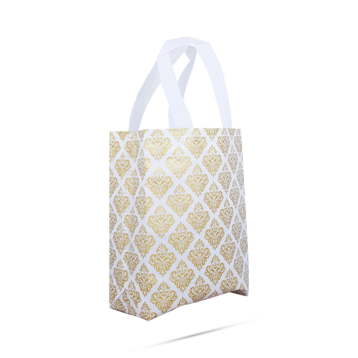 Gift Carry Bag - 10.5 x 7 Inches | 2 Pcs / Gift Bag/ Thamboolam Bag For Festival, Return Gifts & Daily Use