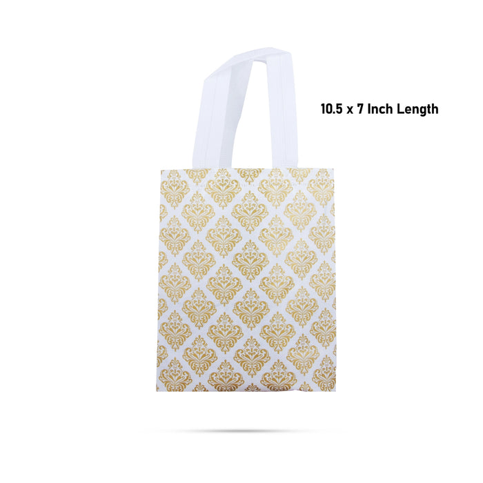Gift Carry Bag - 10.5 x 7 Inches | 2 Pcs / Gift Bag/ Thamboolam Bag For Festival, Return Gifts & Daily Use