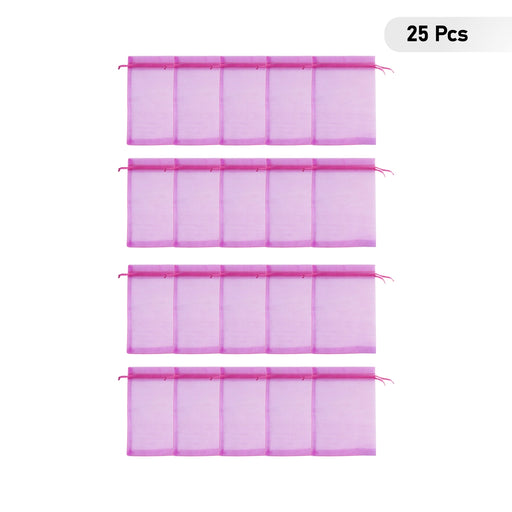 Thamboola Bag Set - 7 x 5 Inches | 25 Pcs/ Potli Bag/ Tambula Bag for Wedding - Bags & Pouches