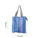 Shopping Bag With Zip - 11 x 10 x 3.5 Inches | Gift Bag/ Hand Bag for Men & Women - Bags & Pouches