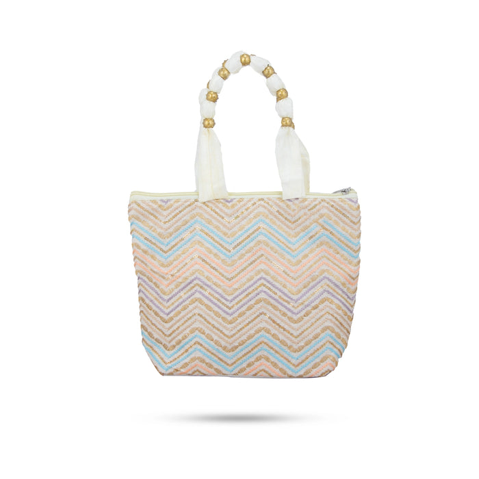 Hand Bag With Handle | Womens Handbag/ Decorative Ladies Handbag For Every Day Use/ Assorted