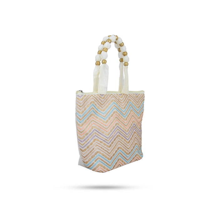 Hand Bag With Handle | Womens Handbag/ Decorative Ladies Handbag For Every Day Use/ Assorted