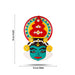 Kathakali Face  - 18 Inches | Kathakali Head/ Wall Hanging/ Wooden Kathakali Face Paint for Home Decor - Wall Hanging