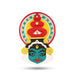 Kathakali Face  - 15 Inches | Kathakali Head/ Wall Hanging/ Wooden Kathakali Face Paint for Home Decor - Wall Hanging