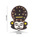 Kathakali Face  - 12 Inches | Kathakali Head/ Wall Hanging/ Wooden Kathakali Face for Home Decor - Wall Hanging