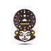 Kathakali Face  - 15 Inches | Kathakali Head/ Wall Hanging/ Wooden Kathakali Face for Home Decor - Wall Hanging
