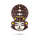 Kathakali Face  - 18 Inches | Kathakali Head/ Wall Hanging/ Wooden Kathakali Face for Home Decor - Wall Hanging