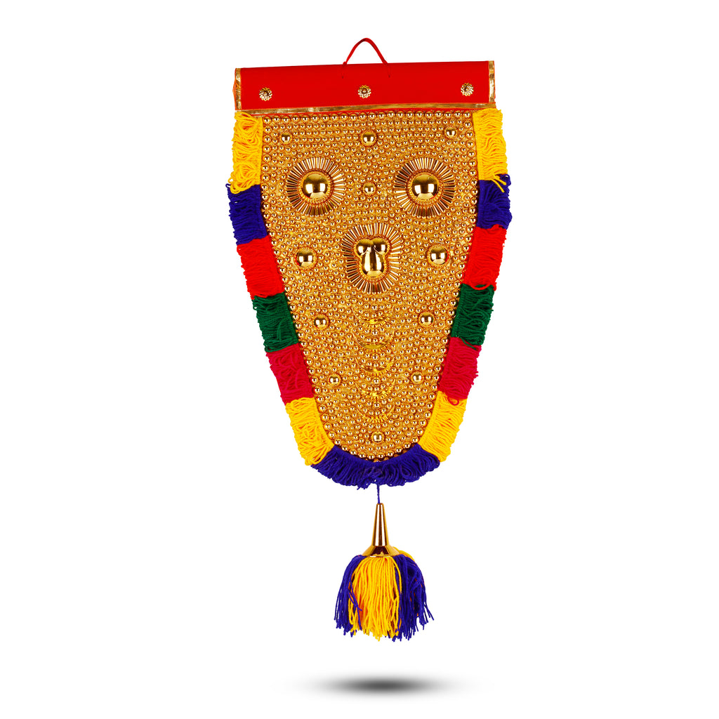 Nettipattam - 1.25 Feet | Traditional Nettipattam/ Decorative Hanging for Car