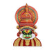 Kathakali Face Key Holder - 12 x 9 Inches | Key Hanger/ Key Holder for Wall - Key Chain & Key Holder