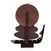 Kathakali Face with Boat Statue  - 12 x 11 Inches | Wooden Kathakali Face/ Kathakali Dancer Face for Home Decor - Table Stand Accessories