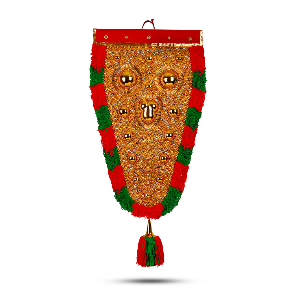 Nettipattam - 2.5 Feet | Traditional Nettipattam/ Decorative Hanging for Car