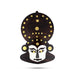 Kathakali Head - 14 x 9.5 Inches | Wall Hanging/ Kathakali Carved Wood Wall Art for Home - Wall Hanging