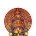 Kathakali Head - 14 Inches | Wall Hanging/ Kathakali Carved Wood Wall Art for Home - Wall Hanging