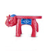 Painted Elephant Stool - 4 x 7.5 Inches | Wooden Stool/ Decorative Stool for Living Room/ 295 Gms - Table