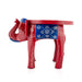 Elephant Stool Wood - 15 x 20 Inches | Painted Decorative Stand/ Decorative Stool for Living Room - Table