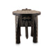 Painted Elephant Stool - 8 x 12 Inches | Decorative Stand/ Decorative Stool for Living Room/ Assorted Colour - Table