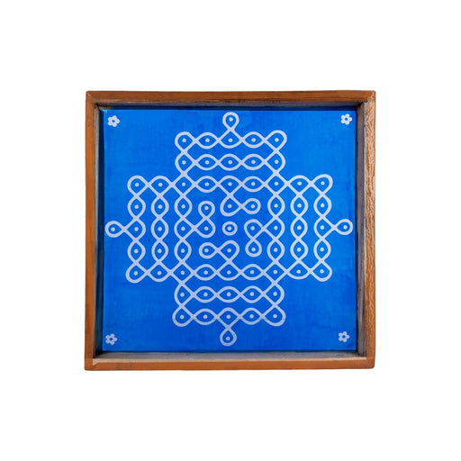 Rangoli Stencil - 12 x 12 Inches | Kolam Achu / Muggulu Stencil/ Rangoli Design Stencil for Floor - Kolam & Rangoli