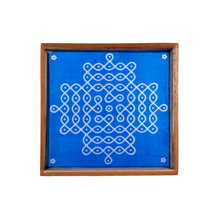 Rangoli Stencil - 12 x 12 Inches | Kolam Achu / Muggulu Stencil/ Rangoli Design Stencil for Floor - Kolam & Rangoli