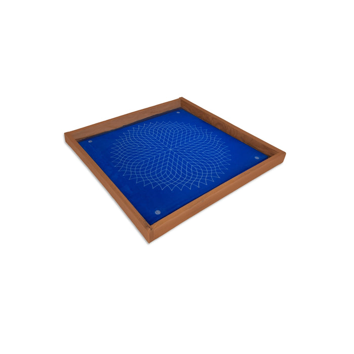 Rangoli Stencil - 10 x 10 Inches | Kolam Stencil/ Muggu Achu/ Reusable Rangoli Jali For Festivals
