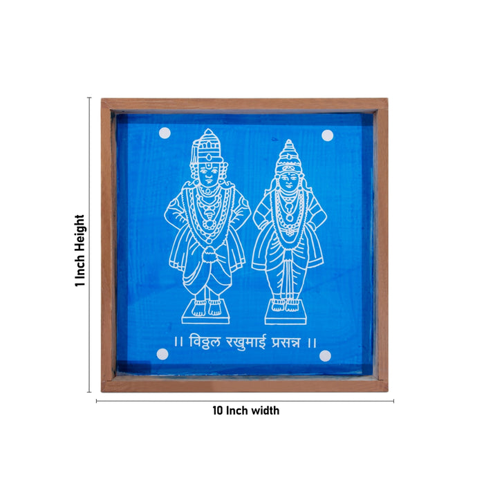 Panduranga Rukmini Design Rangoli Stencil - 1 x 10 Inches | Kolam Stencil/ Muggulu Stencil for Home Decor - Kolam & Rangoli