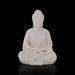 Buddha Statue Sitting On Base - 5 X 3.5 Inches | Resin Statue/ Buddha Murti/ Buddha Idol For Home & Worship - Fibre Murties