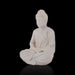 Buddha Statue Sitting On Base - 5 X 3.5 Inches | Resin Statue/ Buddha Murti/ Buddha Idol For Home & Worship - Fibre Murties