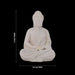 Buddha Statue Sitting On Base - 5 X 3.5 Inches | Resin Statue/ Buddha Murti/ Buddha Idol For Home & Worship - Fibre Murties