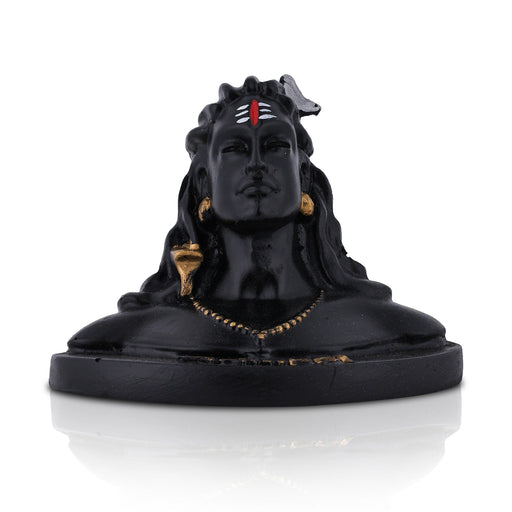 Adiyogi Shiva Statue - 3 X 3.5 Inches | Adiyogi Statue/ Resin Statue/ Adiyogi Murti For Home Decor - Fibre Murties