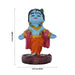 Krishna Murti Standing On Base - 4 X 2.5 Inches | Marble Dust Murti/ Coloured Krishna Idol For Home Decor - Fibre Murties