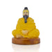 Premanand Statue Sitting On Base - 4.5 X 3 Inches | Marble Dust Murti/ Premanand Murti For Home And Worship - Fibre Murties