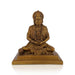 Meditating Hanuman Statue - 8 X 7.25 Inches | Resin Statue/ Anjaneya Statue For Peace And Spiritual Strength - Fibre Murties