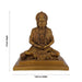 Meditating Hanuman Statue - 8 X 7.25 Inches | Resin Statue/ Anjaneya Statue For Peace And Spiritual Strength - Fibre Murties