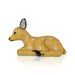Lying Deer Statue - 8 X 11.25 Inches | Resin Deer Sculpture/ Deer Figurine Showpiece For Elegant Garden Decor - Gardening