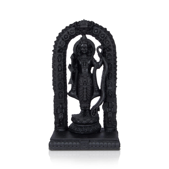 Ayodhya Rama Idol - 7 Inches | Resin Statue/ Ramar Statue for Pooja