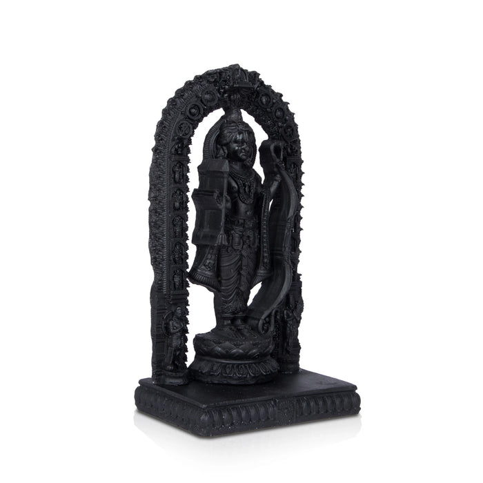 Ayodhya Rama Idol - 7 Inches | Resin Statue/ Ramar Statue for Pooja