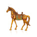 Horse Statue - 6.5 x 7 Inches | Horse Figurine/ Horse Sculpture/ Resin Statue for Pooja - Table Stand Accessories