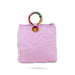 Ladies Hand Bag - 9 x 9 Inches | Handbag With Embroidery/ Womens Handbag/ Assorted Colours - Bags & Pouches