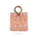 Ladies Hand Bag - 9 x 9 Inches | Handbag With Embroidery/ Womens Handbag/ Assorted Colours - Bags & Pouches