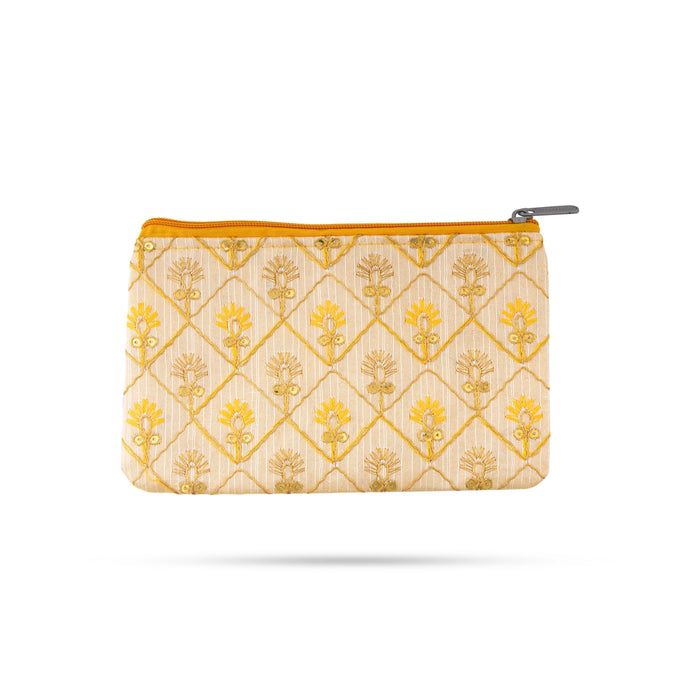 Hand Purse With Zip - 5.5 X 8.5 Inches | Hand Pouch/ Hand Wallet For Daily Use And Travel Storage - Bags & Pouches