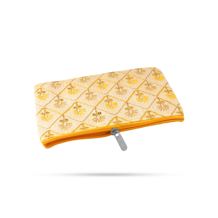 Hand Purse With Zip - 5.5 X 8.5 Inches | Hand Pouch/ Hand Wallet For Daily Use And Travel Storage - Bags & Pouches