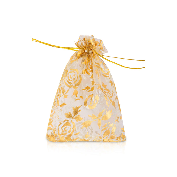 Fancy Thamboolam Bag Set - 5.5 x 4 Inches | 10 Pcs/ Potli Bag/ Gift Bag/ Return Gift Bag for functions