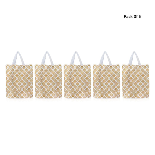 Paper Bag With Handle - 12 x 10 Inches | potli bags/ Gift Bag/ Carry Bag For Shopping - Bags & Pouches