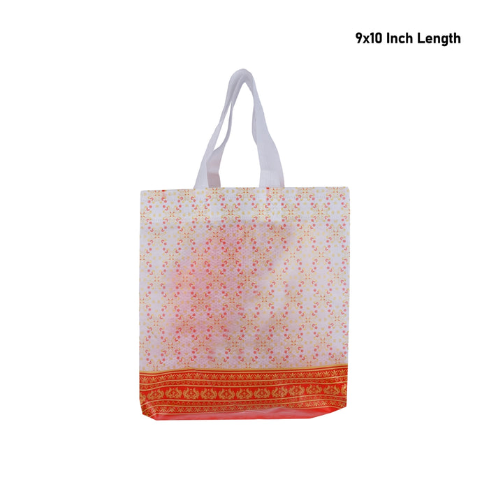 Thamboolam Bag Set - 9 x 10 Inches | 5 Pcs/ Fancy Bag/ Tambulam Carry Bag / Wedding Return Gift Pouch
